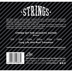 EKO Guitars ACB1047L 80/20 Bronze Light 10-47 Western Guitar Strenges�t