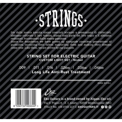 EKO Guitars EL0946L Nickel Light 09-46 Elektrisk Guitar Strenges�t