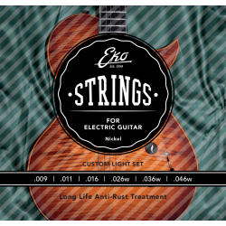 EKO Guitars EL0946L Nickel Light 09-46 Elektrisk Guitar Strenges�t