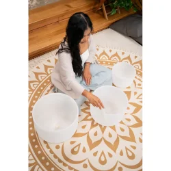 Meinl Sonic Energy CSBSETAFC 3-delt Krystal Syngesk�l S�t A4 / F4 / C4, 432 HZ