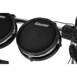 Carlsbro CS D600 9-delt Elektronisk Trommest Pakke inkl. stol, pedaler, stativer og hretelefoner
