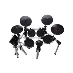 Carlsbro CS D600 9-delt Elektronisk Trommest Pakke inkl. stol, pedaler, stativer og hretelefoner