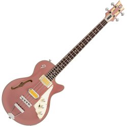 Duesenberg Alliance Series Dave Landreth 4-strenget Semi-hollow Elektrisk Bas (Catalina Sunset Rose)