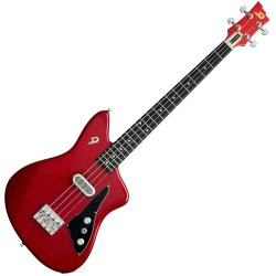 Duesenberg Kavalier Shortscale 4-strenget Elektrisk Bas (Red Sparkle) 