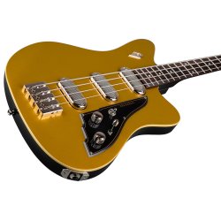 Duesenberg Triton Longscale 4-strenget Elektrisk Bas (Gold Top High Gloss) 