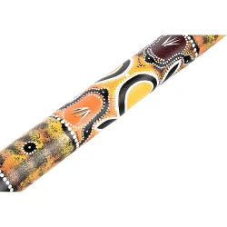 Meinl Percussion DDG1-R 120 Bambus Tr Didgeridoo (129 Cm, Rd, E Stemt) 