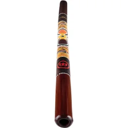 Meinl Percussion DDG1-R 120 Bambus Tr Didgeridoo (129 Cm, Rd, E Stemt) 