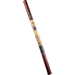Meinl Percussion DDG1-R 120 Bambus Tr Didgeridoo (129 Cm, Rd, E Stemt) 