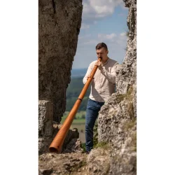 Meinl Sonic Energy DDPROFNTD Sliced Pro D-Tuning Didgeridoo inkl. taske 