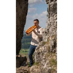 Meinl Sonic Energy DDPROFZC Z-formet Didgeridoo (64,3 Cm x 16 Cm, Mahogni) 