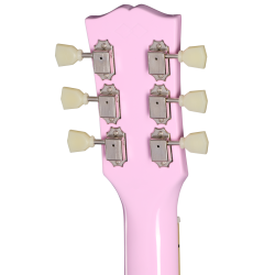 Epiphone J-180 LS P Inspired by Gibson Custom Western Guitar m/pickup inkl, kuffert (pink)