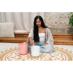 Meinl Sonic Energy ECSBSETEBG 3-delt Essence Krystal Syngesk�l S�t E4/B3/G3, 440 Hz