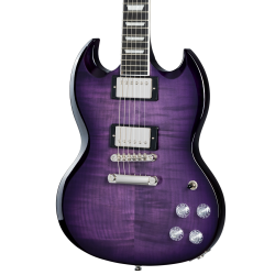Epiphone SG Modern Figured PB Inspired by Gibson� Collection Elektrisk Guitar (Purple Burst) 