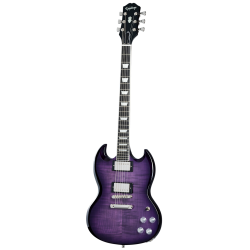 Epiphone SG Modern Figured PB Inspired by Gibson� Collection Elektrisk Guitar (Purple Burst) 