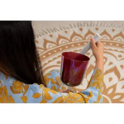 Meinl Sonic Energy ESOLCSB417 14.6cm Essence Solfeggio Crystal Singing Bowl Re 417 Hz (Copper Brown)