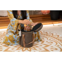 Meinl Sonic Energy ESOLCSB528 11.5cm Essence Solfeggio Crystal Singing Bowl Mi 528 Hz (Sunrise Blue)