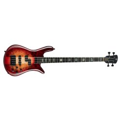 Spector EURO4CSTRED Euro 4 Series 4-strenget Elektrisk Bas (Natural Red Burst Gloss)