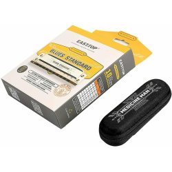 Easttop PRO10 Blues Professional Mundharpe - Tone C