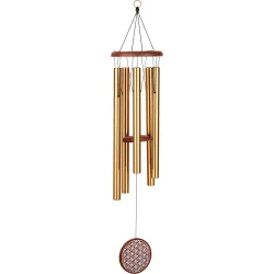 Meinl Sonic Energy FOLMC36B Flower of Life Meditation Chimes (90 Cm, 432 Hz, Bronze) 