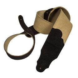 Franklin Strap FSS-H-CH Original Suede Series 2,5" Ruskind m/kontrasts�m Guitarrem/Skulderrem