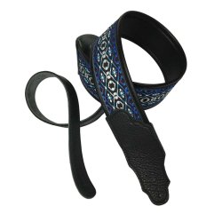 Franklin Strap RFD-BPL Retro Folk Deluxe 2.5� Kunstl�der m/dobbeltlag rullet kant Guitarrem