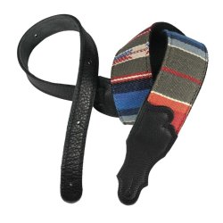 Franklin Strap CD2-SB-BKB 2&Prime; Saddle Blanket 2� Sadelt�ppe Cinch m/l�der ender Guitarrem/Skulderrem