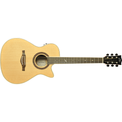 EKO Guitars ONE 018CW Auditorium cutaway Natural western guitar m/pickup