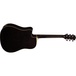 EKO Guitars Ranger Cutaway EQ Brown Sunburst western guitar m/pickup