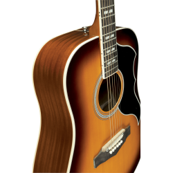 EKO Guitars Ranger Vintage Reissue VI electro Honey Burst western guitar m/pickup