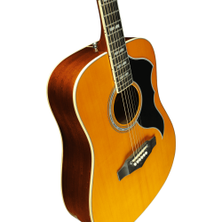 EKO Guitars Ranger Vintage Reissue VI electro Natural western guiutar m/pickup