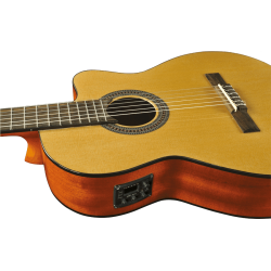 EKO Guitars VIBRA 150CW Klassisk Guitar m/mikrofon