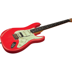 EKO Guitars Aire Relic Fiesta Red Elektrisk Guitar 