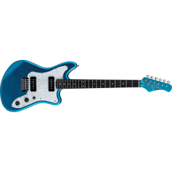 EKO Guitars Camaro Vintage Reissue 2-P90 Blue Sparkle elektrisk guitar 
