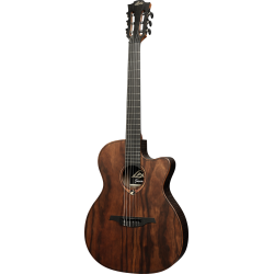 L�G SAUVAGE-N-ASCE Sauvage Nylon Auditorium Slim Cutaway Electro/Akustisk Klassisk Guitar m/pickup  