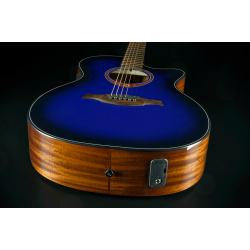 L�G T-BLUE-ACE Special Edition Tramontane Auditorium Cutaway Akustisk-Elektrisk Guitar 