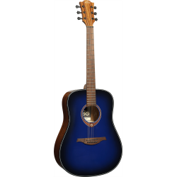 L�G T-BLUE-D Special Edition Tramontane Dreadnought Western Guitar 