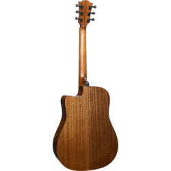 L�G T-BLUE-DCE Special Edition Tramontane Dreadnought Cutaway Akustisk-Elektrisk Guitar 