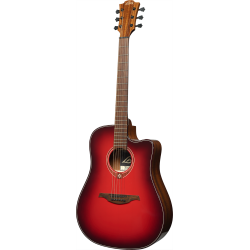 L�G T-RED-DCE Special Edition Tramontane Dreadnought Cutaway Akustisk-Elektrisk Guitar 