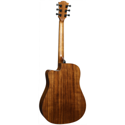 L�G T-RED-DCE Special Edition Tramontane Dreadnought Cutaway Akustisk-Elektrisk Guitar 