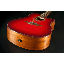 L�G T-RED-DCE Special Edition Tramontane Dreadnought Cutaway Akustisk-Elektrisk Guitar 