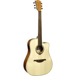 L�G T70DCE-NAT Dreadnought Cutaway Electro