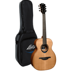 L�G TBW2DCE BlueWave2 Smart Travel Guitar Akustisk-Elektrisk Rejse Guitar inkl. taske