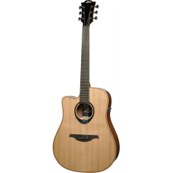 L�G TLBW2DCE BlueWave2 Smart Travel Guitar Akustisk-Elektrisk Rejse Guitar inkl. taske (Venstreh�nd)