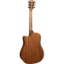 L�G TLBW2DCE BlueWave2 Smart Travel Guitar Akustisk-Elektrisk Rejse Guitar inkl. taske (Venstreh�nd)