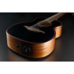 L�g TNBW1TE BlueWave1 Nylon Smart Guitar Akustisk-Elektrisk Rejse Guitar inkl. taske