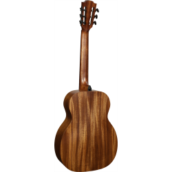 L�g TNBW1TE-BRW BlueWave1 Nylon Smart Travel Guitar Akustisk-Elektrisk Rejse Guitar inkl. taske