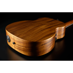 L�g TNBW1TE-BRW BlueWave1 Nylon Smart Travel Guitar Akustisk-Elektrisk Rejse Guitar inkl. taske