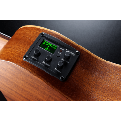 L�G TKT150E Tiki Uku Mini Guitar Slim med pickup