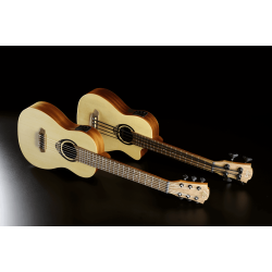 L�G TKT150E Tiki Uku Mini Guitar Slim med pickup
