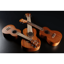 L�g TKT8 Tiki Guitars 8 Tiki Uku Baby Guitar
